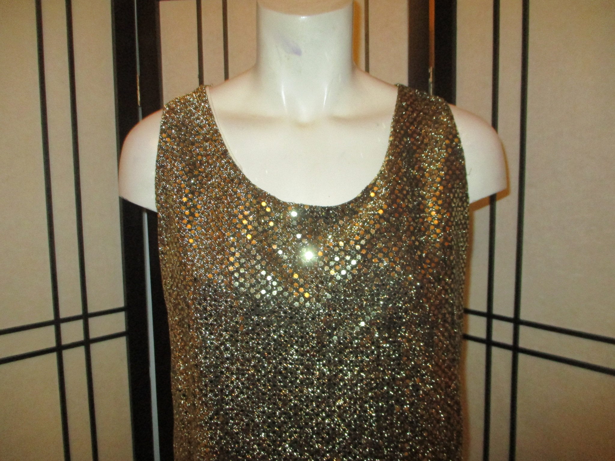 patra sequin dress Vintage Patra Beaded Black Iridescent Sequin Sheath Silk Cocktail Dress Size 12