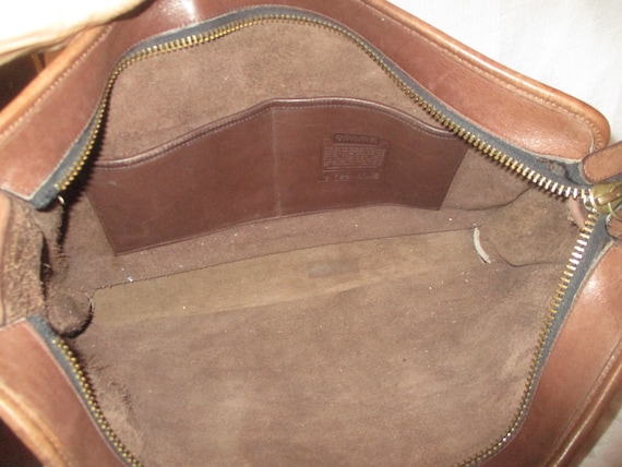 vintage Coach 9046 cowhide leather briefcase - image 8