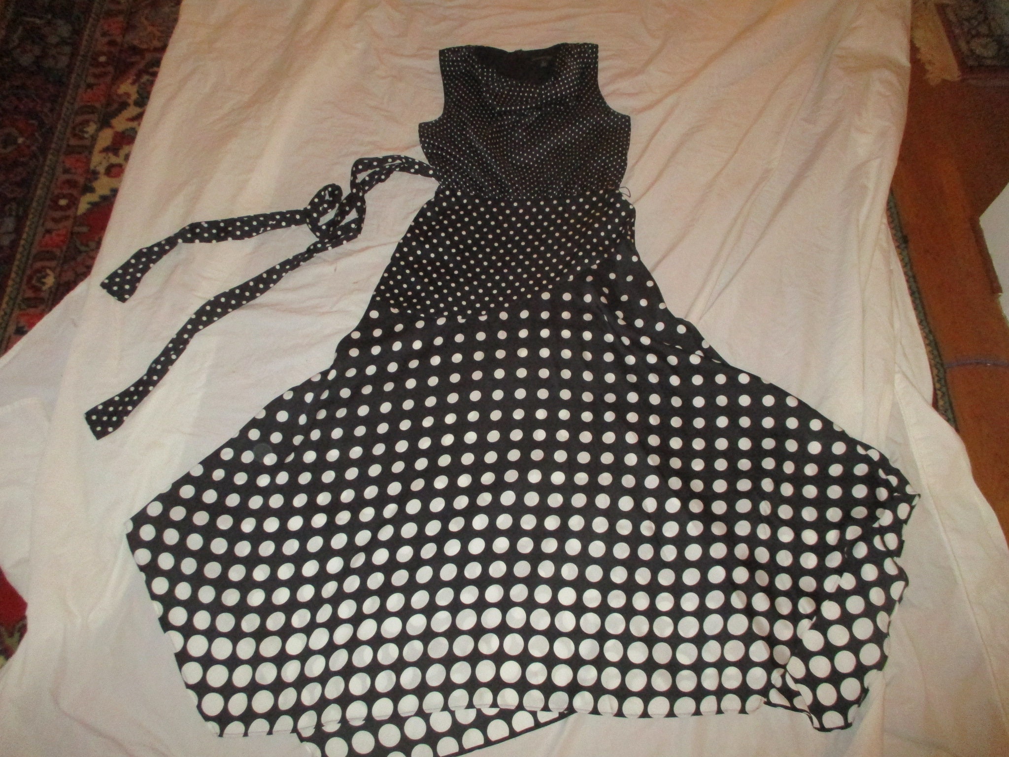 banana republic silk polka dot dress Silk Column Dress