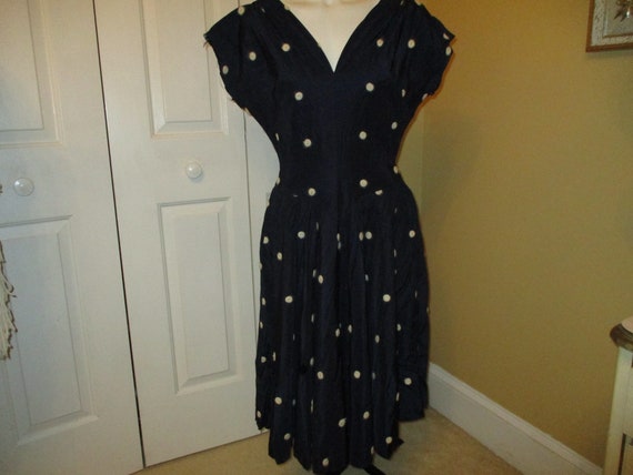 R & K Originals polka dot dress
