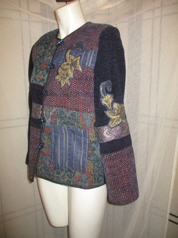 Julia Kim patchwork jacket - image 6