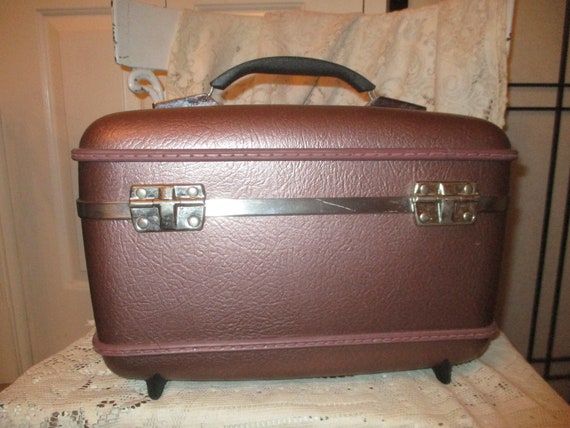 American Tourister bronze train case - image 5