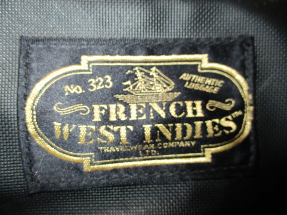 French West Indies canvas travel bag - image 7