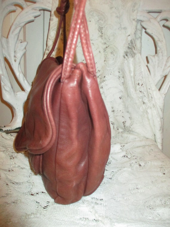 Sinikka leather shoulder bag - image 7