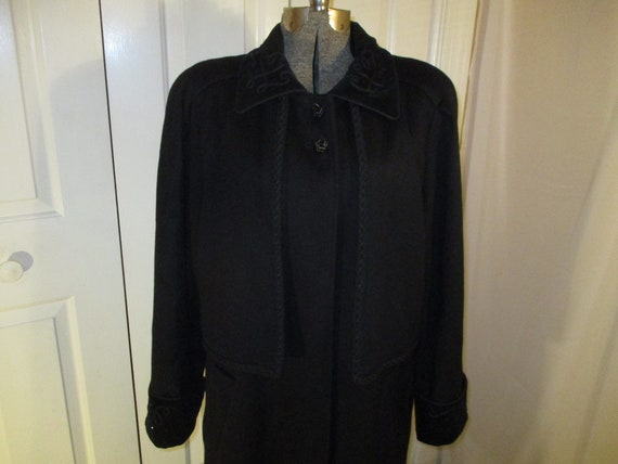 Lorovi wool blend long coat - image 2