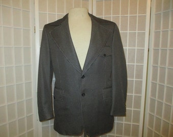 Topper's men's shop retro 1970's blazer