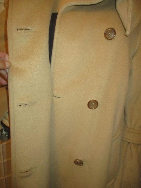 George Simonton wool/cashmere double breasted coat - image 12