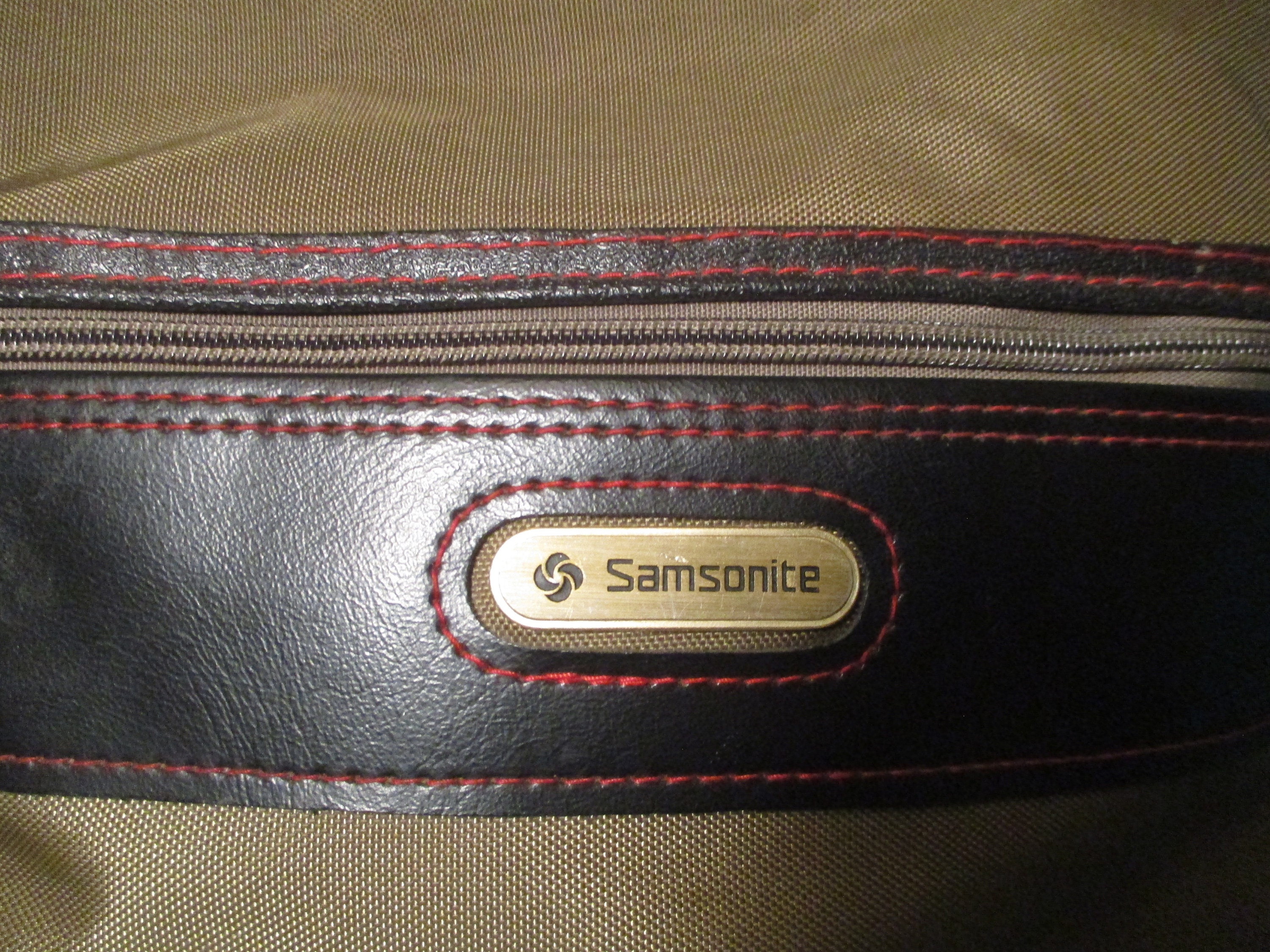 Vintage Samsonite Canvas Weekend/luggage/travel Bag - Etsy display picture 3