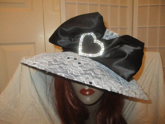 Whittall & Shon Wide Brim Lace Special Occasion/ Church 