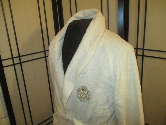 men's soft terry cloth robe - image 7