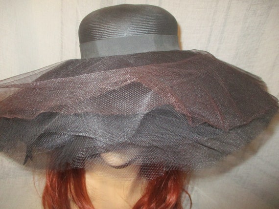 Cute Vintage Dress Hat / Church Hat by Saks Fifth Avenue Cute Vintage Dress Hat / Church Hat by Saks Fifth Avenue main image 3
