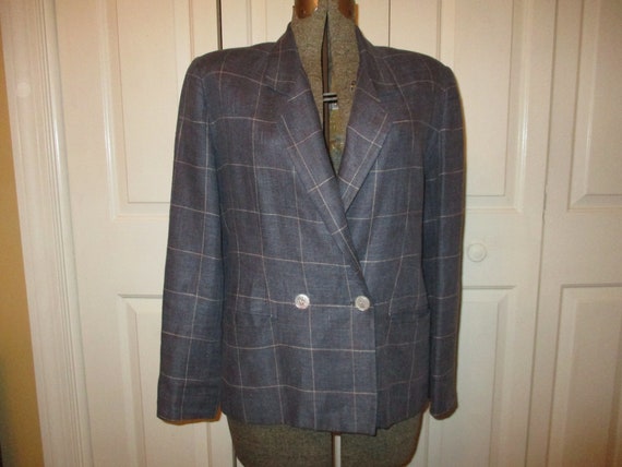 Burberrys linen blazer