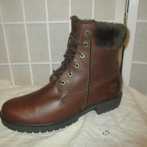 Bottines en cuir vintage Timberland