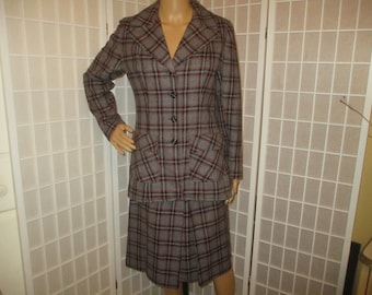 LaVogue vintage karierter Rock Anzug