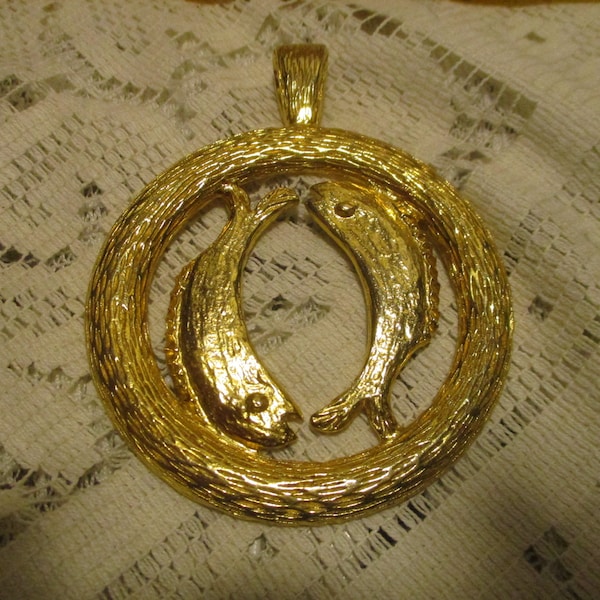 Mimi Di N huge Pisces pendant