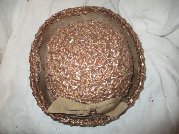 vintage L'Pell's straw hat - image 12