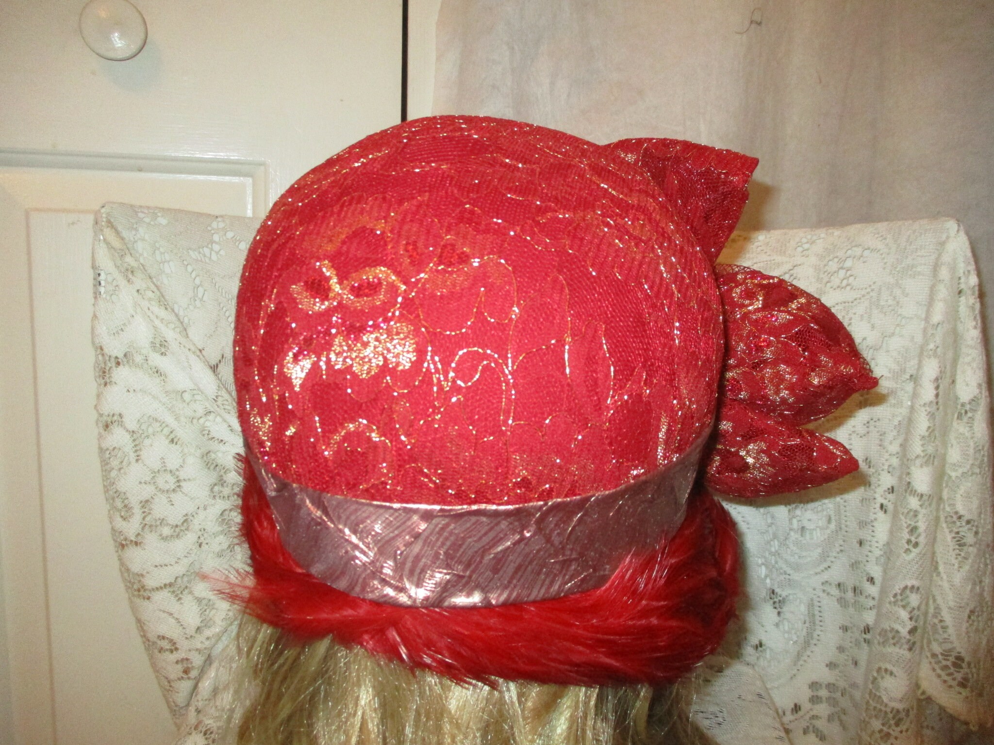 Mr. John Moderne Wool Felt Hat with Feathers NOS Mr John Feather Hat - Etsy main image 3