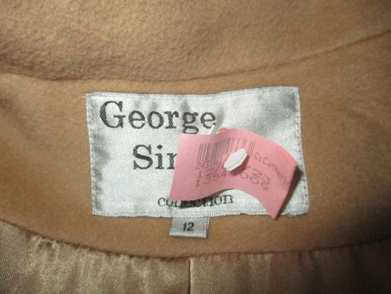 George Simonton wool/cashmere double breasted coat - image 14