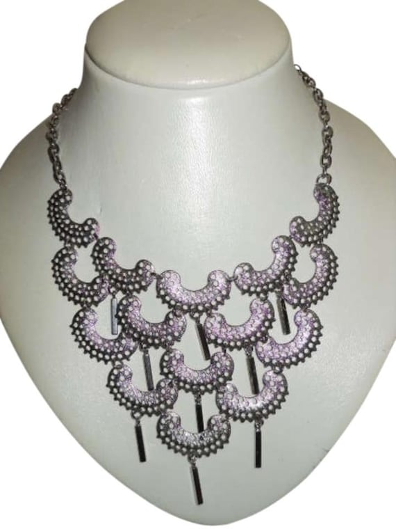 Vintage Sarah Coventry Charisma bib necklace
