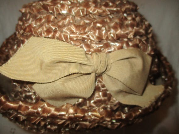 vintage L'Pell's straw hat - image 11