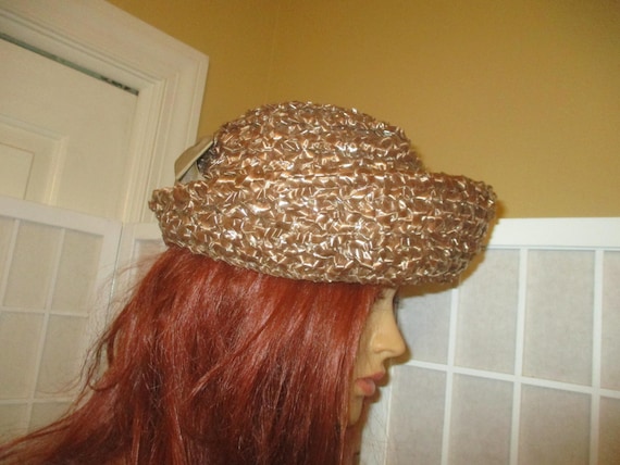 vintage L'Pell's straw hat - image 14