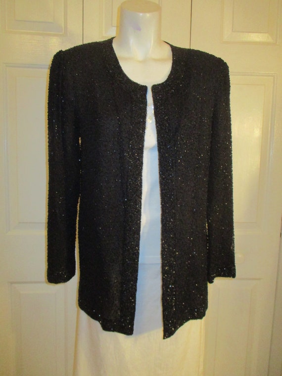 Stenay beaded evening/formal jacket/blazer - image 7