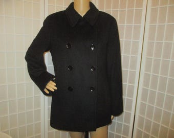 Calvin Klein Woll/Kaschmir-Mischung peacoat