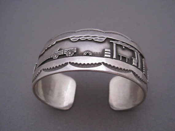 Native American Jewelry Begay Story Cuff Vintage Navajo - Etsy Canada