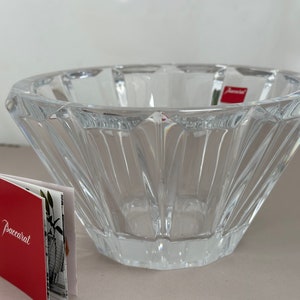 Baccarat Martinez Bowl - New in Box - France - Crystal - Retired 