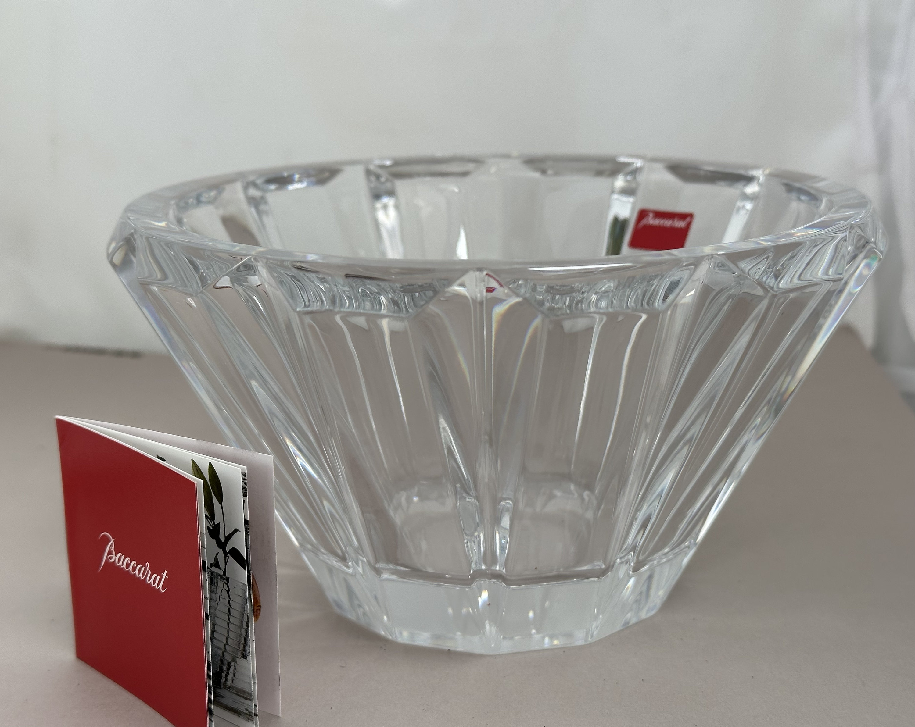 Baccarat Martinez Bowl - New in Box - France - Crystal