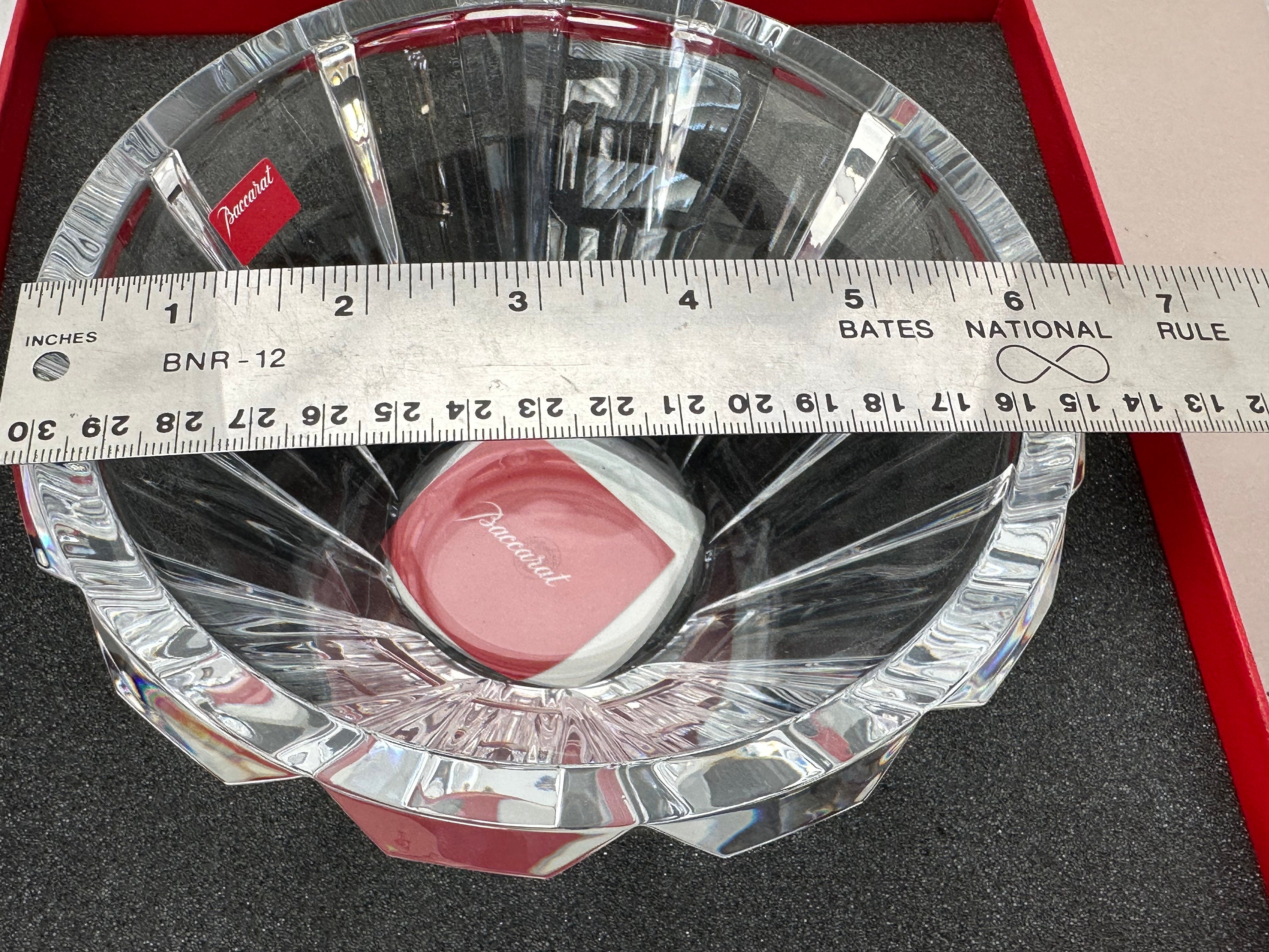 Baccarat Martinez Bowl - New in Box - France - Crystal - Retired 
