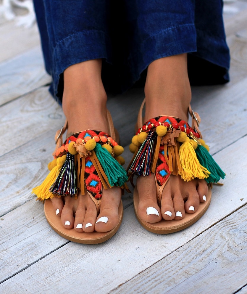 Handmade Leather Sandals made to order Afrika