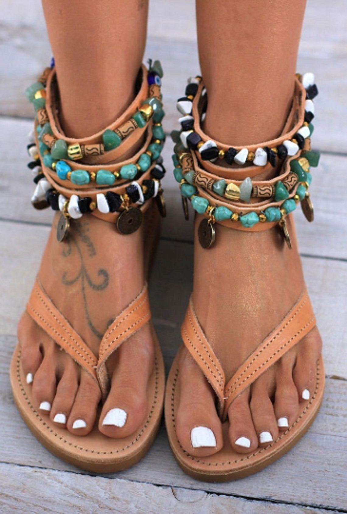 WANDERLUST Sandals Greek Leather Sandals Women Leather | Etsy