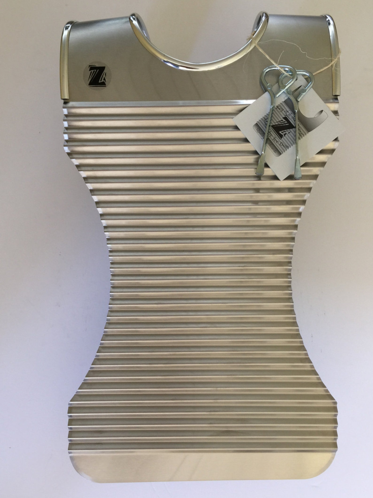 Women's Standard Washboard Rubboard Frottoir Scrubboard Zydeco Cajun