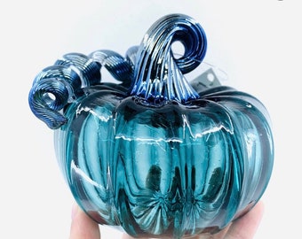 Lagoon Glass Pumpkin from Luke Adams Glass