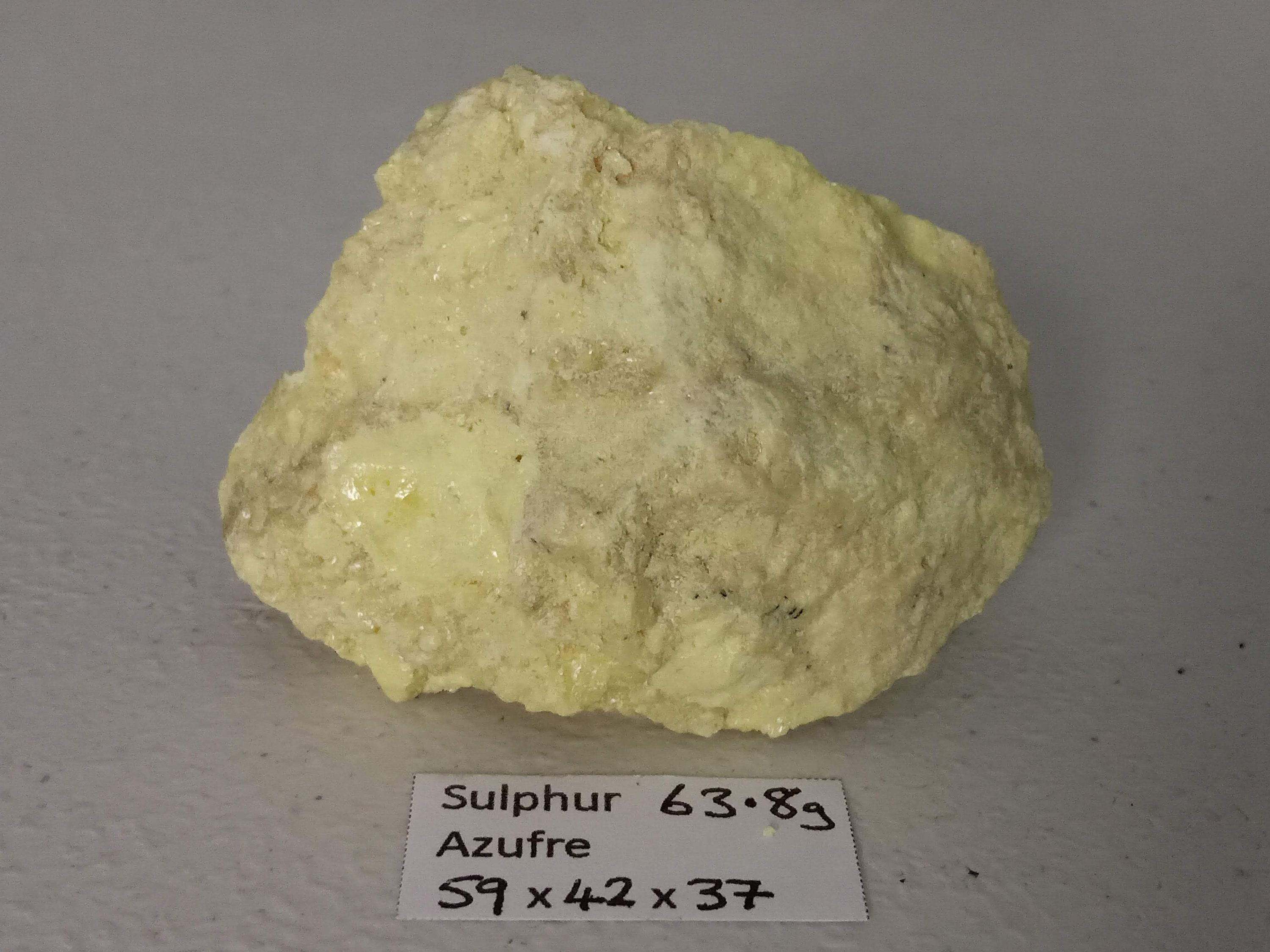 63.8g 100 Natrual Rough Raw Sulfur Sulphur AZUFRE Crystal Etsy UK