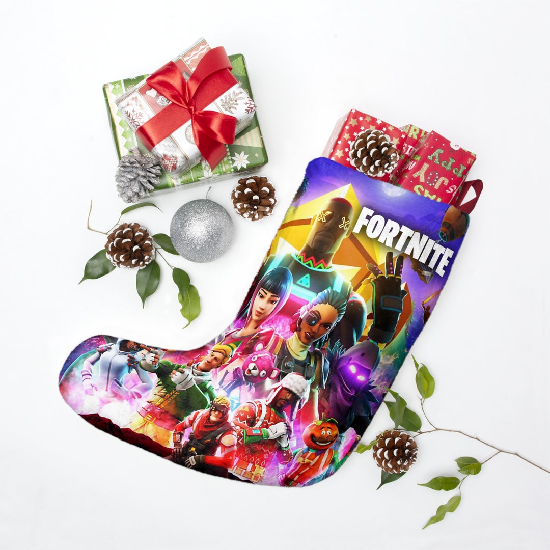 Fnite Video Game Christmas Stocking Etsy