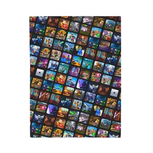 Roblox blanket, classic game Roblox blanket, children's blanket