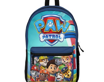 Mochila personalizada para filhotes: poliéster leve e impermeável