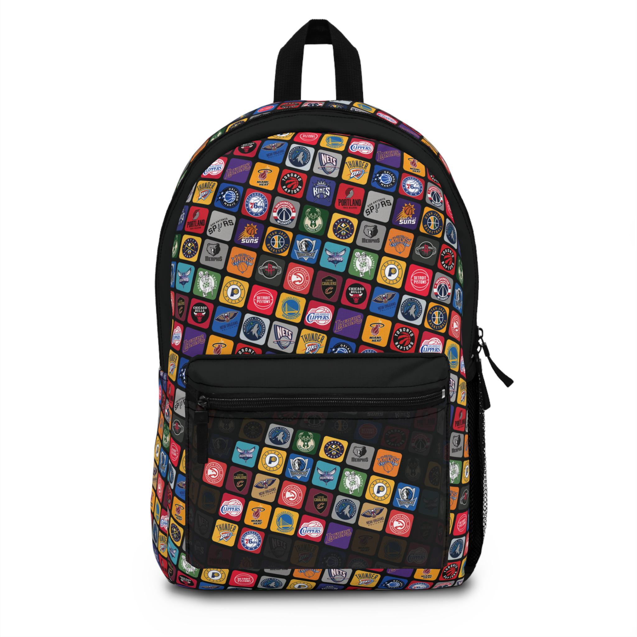 Mochila de equipos de baloncesto: mochila escolar para aficionados al deporte