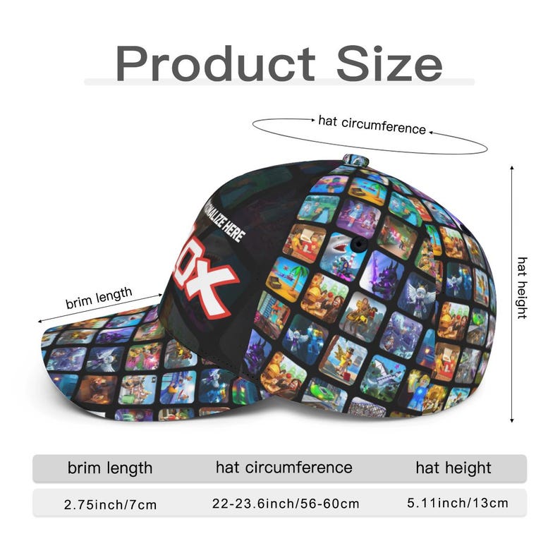 Casquette Roblox Outdoor Adventure - Protection intégrale unisexe pour les fans de jeux ! image 8