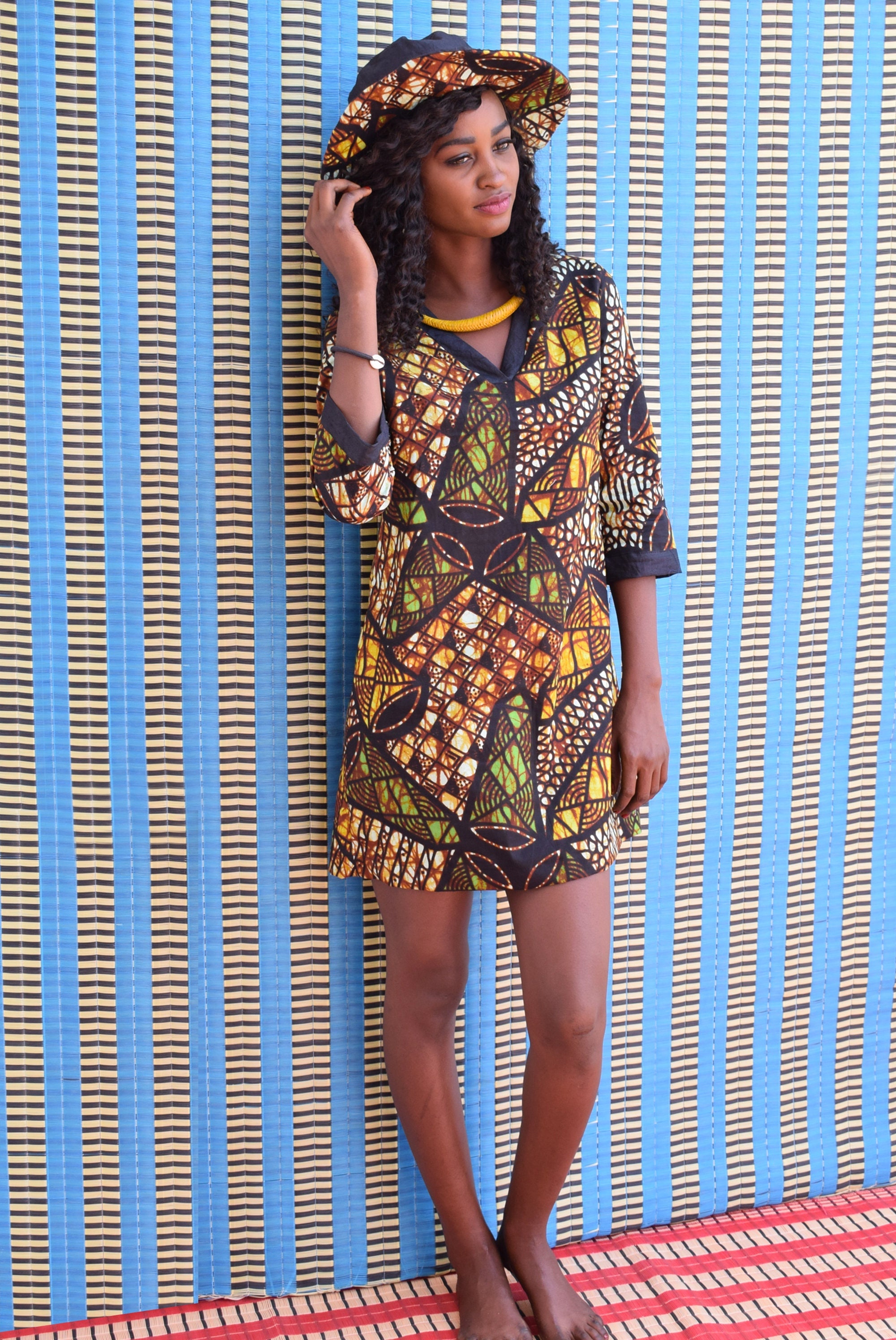 Modele top tunique africaine