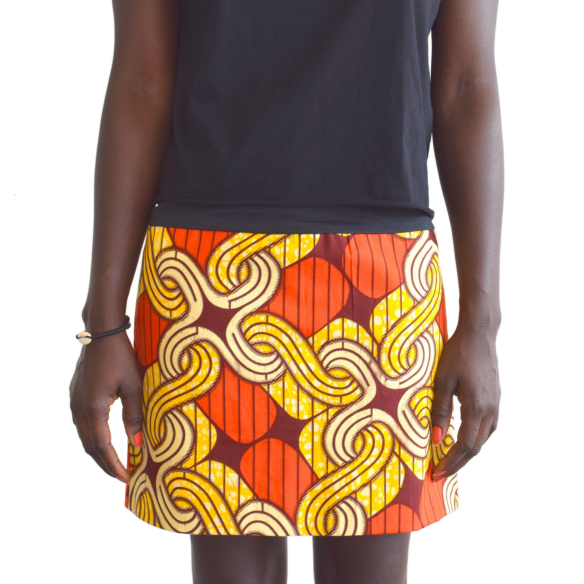 Jupe top ethnique africaine