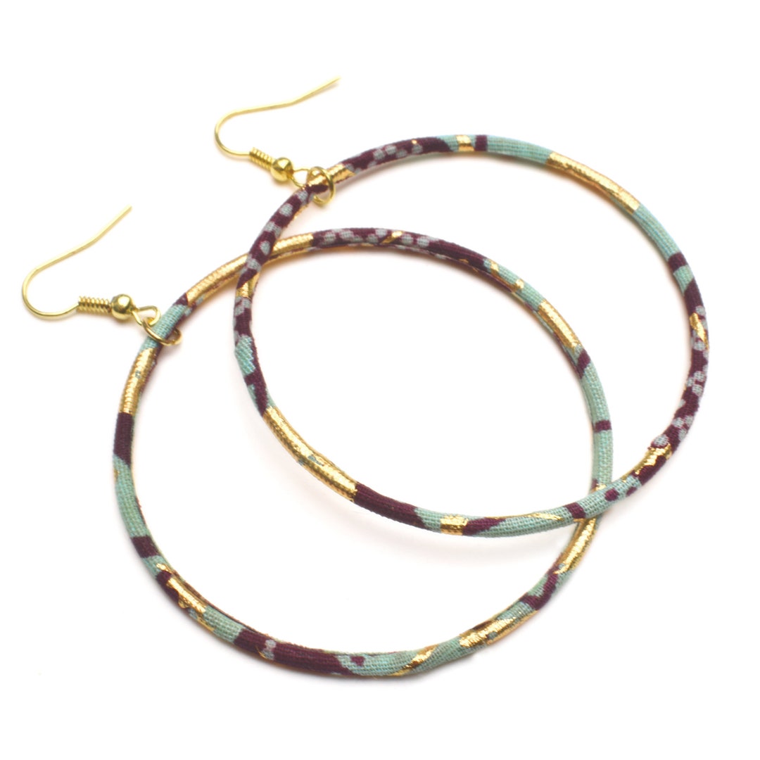 Boucles D'oreilles Créoles Lisses En Or 18K Massif, 14 Mm, Pour Femme – Neuf Avec étiquettes, Bijou Chic