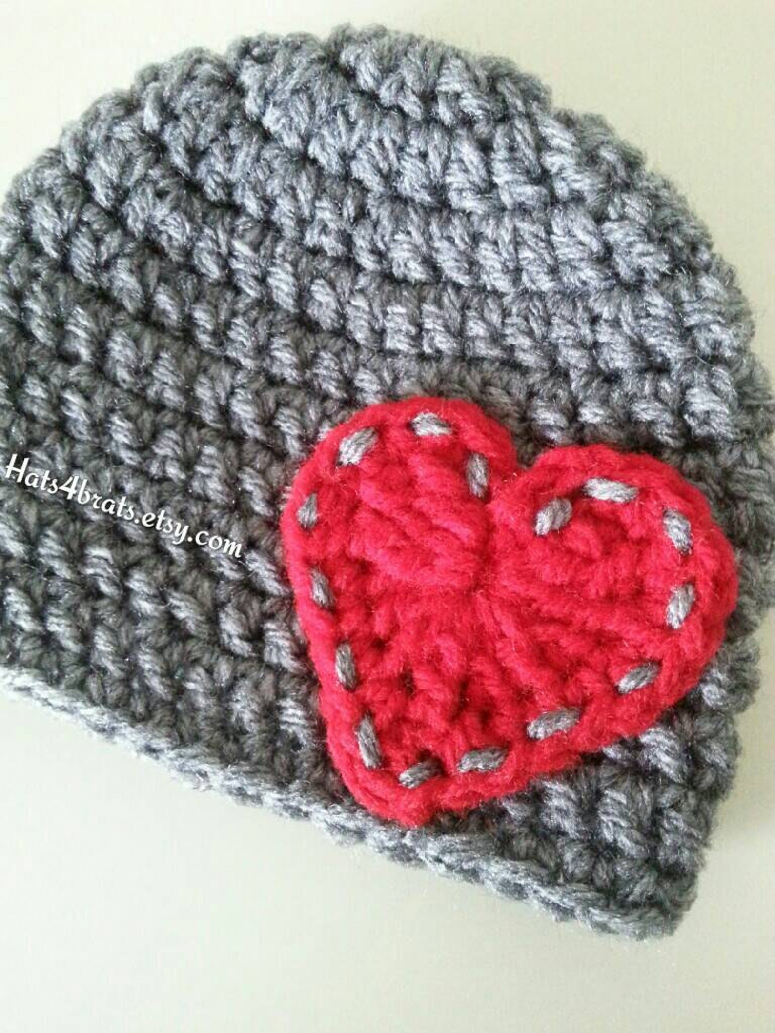 Valentine's Hat Crochet Baby Valentine's Hat Etsy