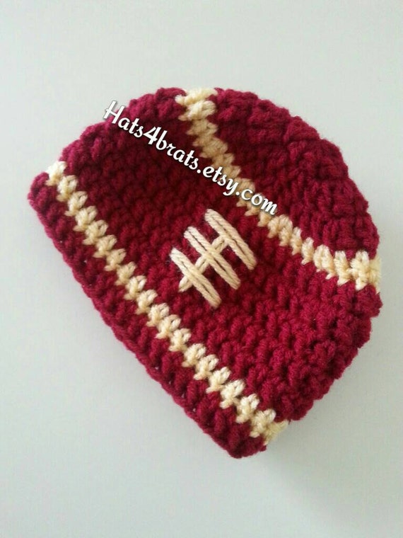 San Francisco 49ers Crochet Football 