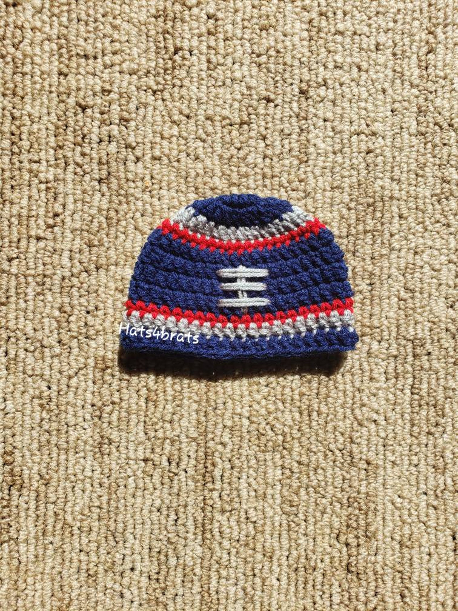 Patriots Hat New England Patriots Hat Baby Boy Football Hat Etsy