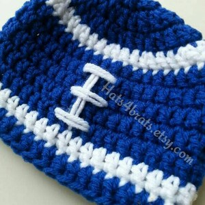 Baby Indianapolis Colts Hat, Crochet Colts Hat, Indianapolis Colts ...