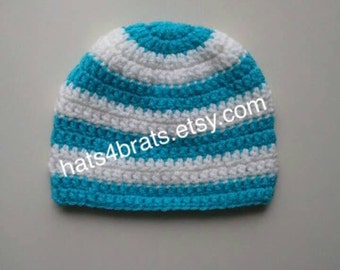 Baby Boy Crochet Hat, Newborn Hat, Infant Crochet Hat, Baby Boy Beanie Hat, Baby Shower Gift, Baby Winter Hat, Toddler Hat, Children's Hat