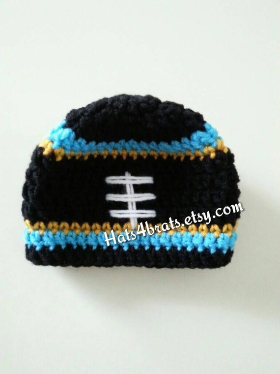 Jacksonville jaguars crochet hat.